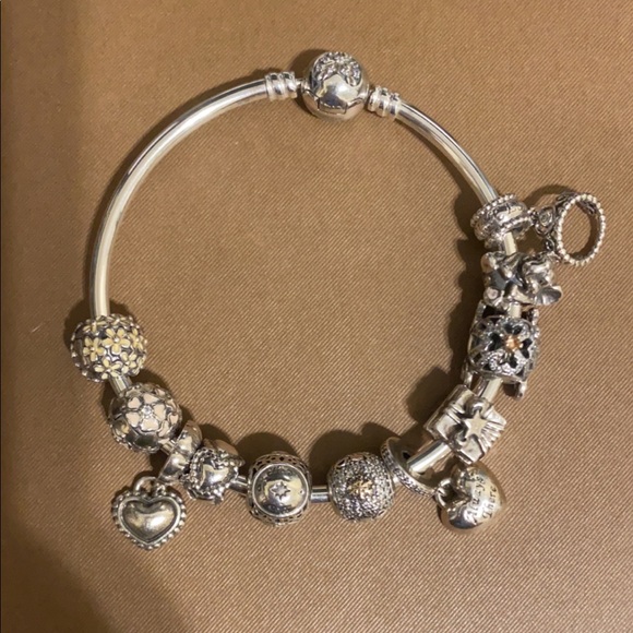 Pandora heart clip charm - Picture 2 of 2